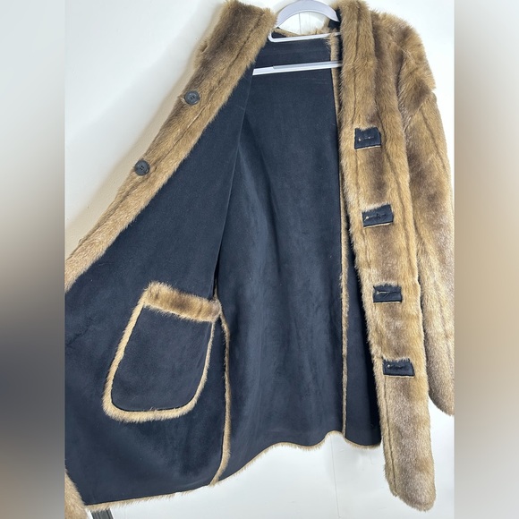 Vintage Faux Fur Coat reversible - Picture 16 of 16